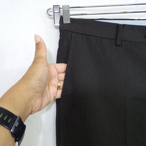 Tailorbyrd Collection Wool Dress Pants Men Size 38 X 30 Super 100s Italian Styli - Picture 2 of 13
